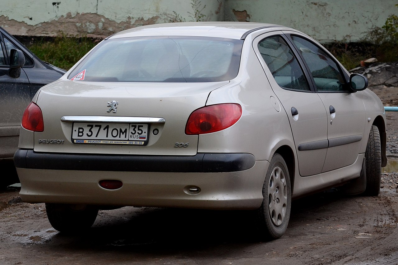 Peugeot 206 1998-2024