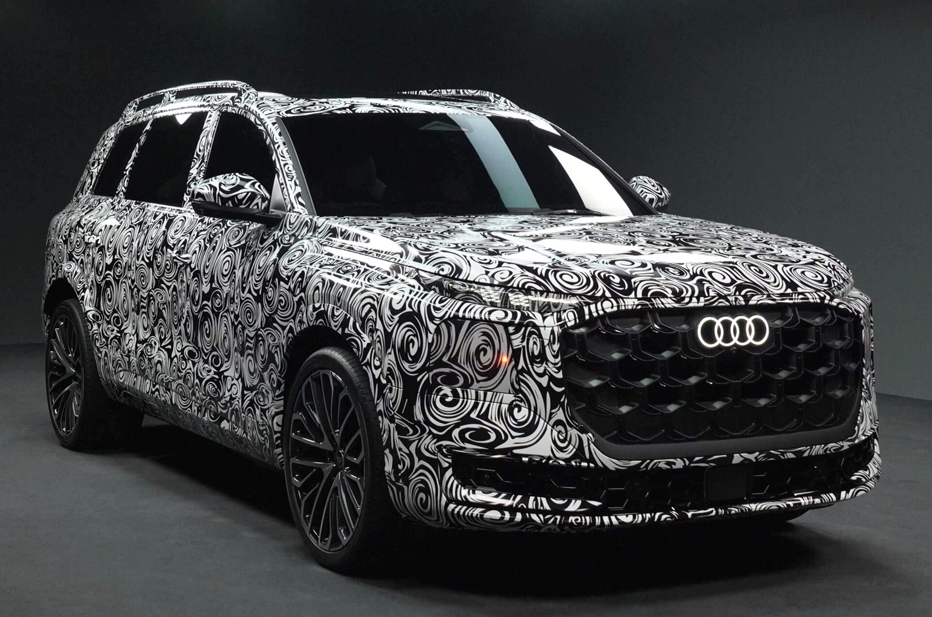 Audi reveals interior of upcoming Q9 flagship SUV