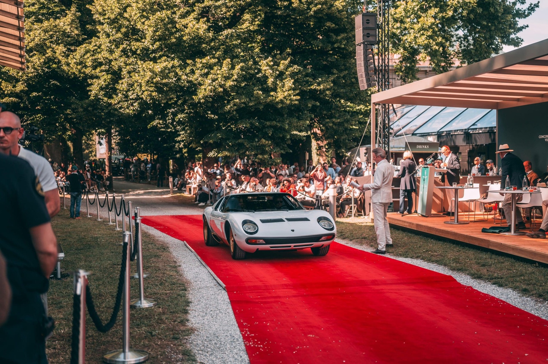 Lamborghini Miura SV, Villa d’Este Yarismasinda G Sini Kazandi