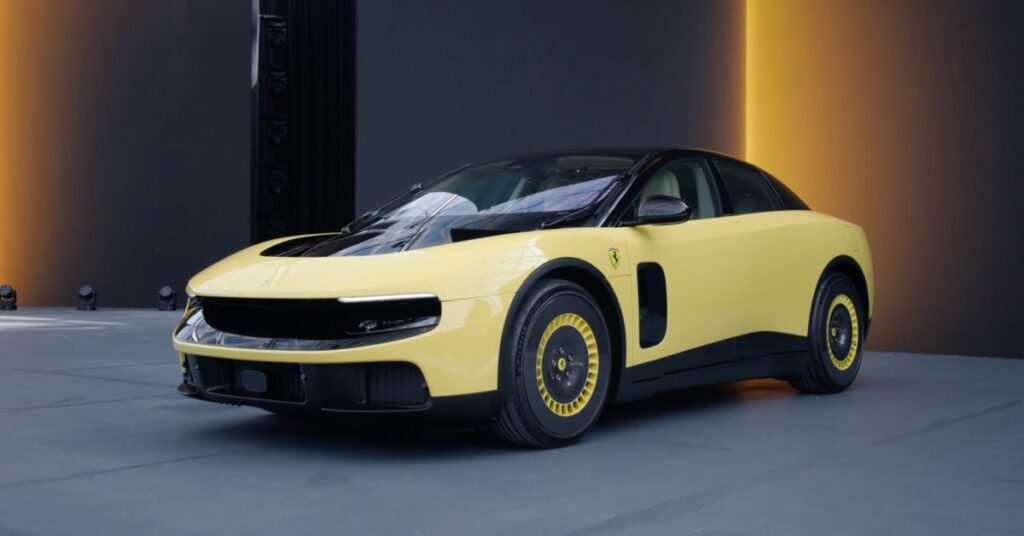 Ferrari Luce: Elektrikli Ferrari’nin İlk Denemesi Roma’da Test Edildi
