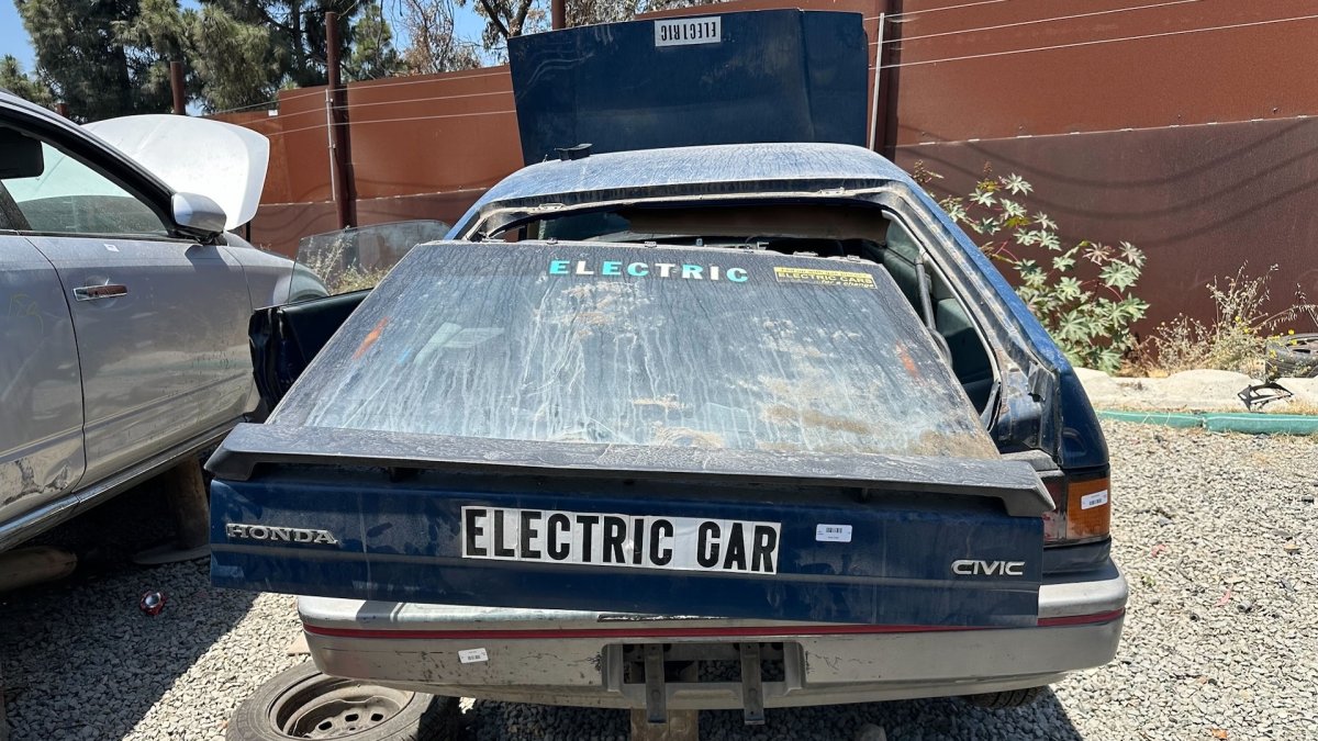 Tesla’dan On Yıllar Önce Elektrikli Honda CRX