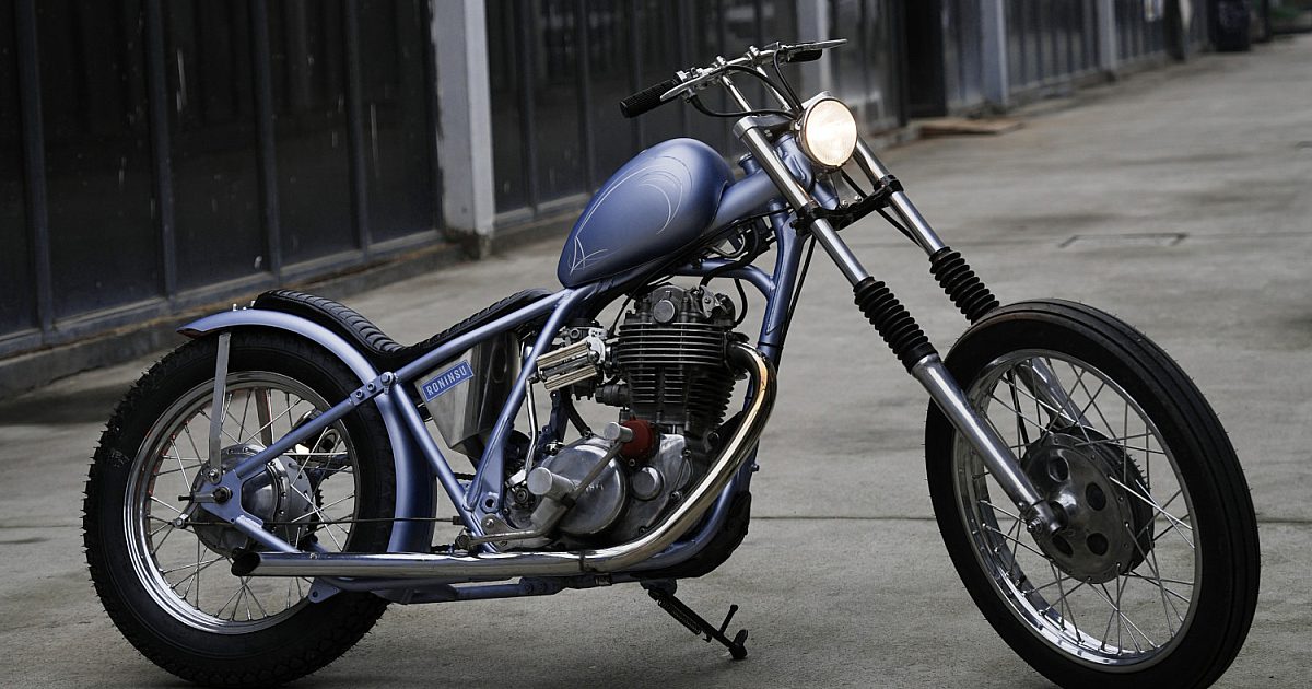 Roninsu’nun Yamaha SR400 Chopper’ı: Basit Tasarim, Büyük Etki