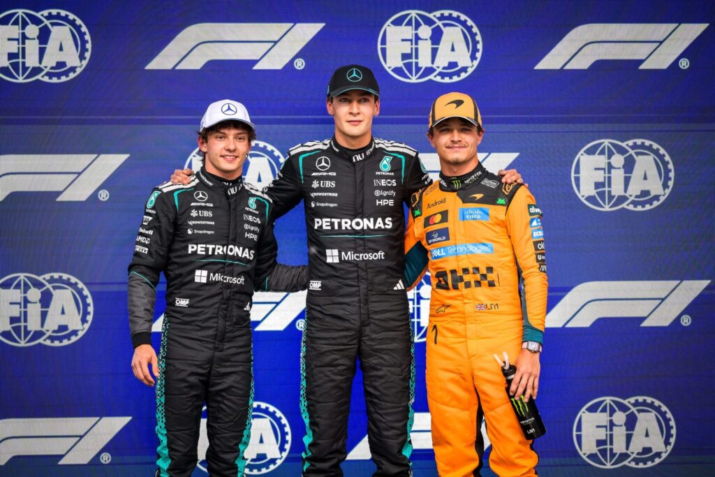 Russell, Kanada Grand Prix’sinde Pole Pozisyonunu Edinerek Antonelli ve Norris’i Öne Geçti