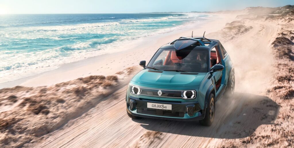 Renault 4 JP4x4 Konsept: Plaj Araçları Küresel Bir Tutku
