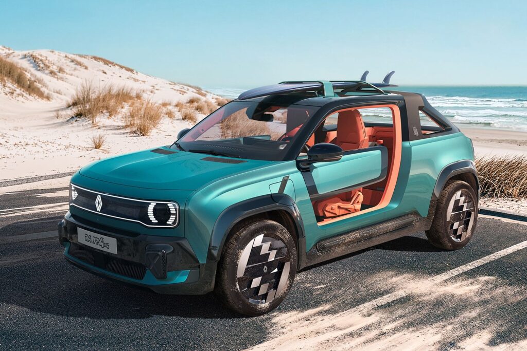 Renault’nun Yeni Elektrikli 4×4 Kavlak Konsepti: Plajlara Yolculuk
