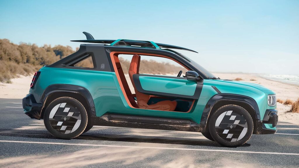 Renault 4 JP4x4 Konsepti: Plaj Arabası Tasarımıyla Elektrikli Dönüş