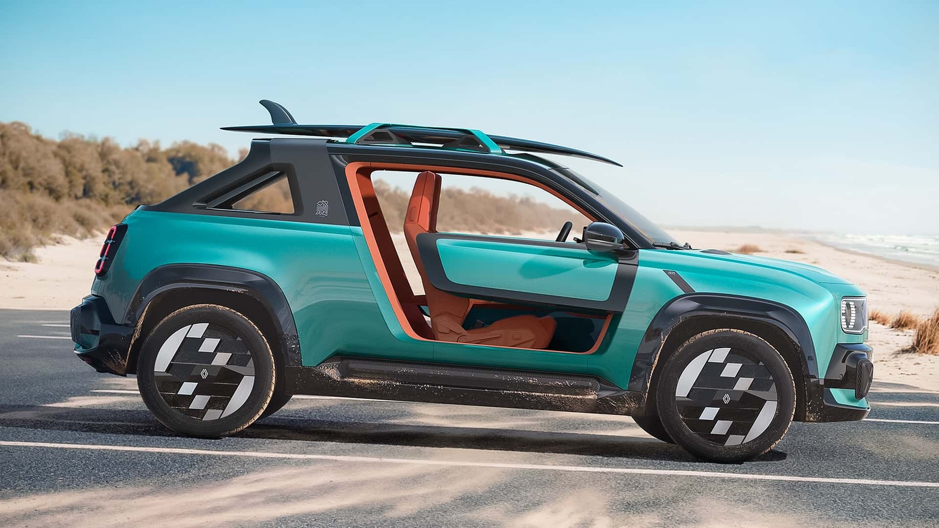 Renault 4 JP4x4 Konsepti: Plaj Arabası Tasarımıyla Elektrikli Dönüş