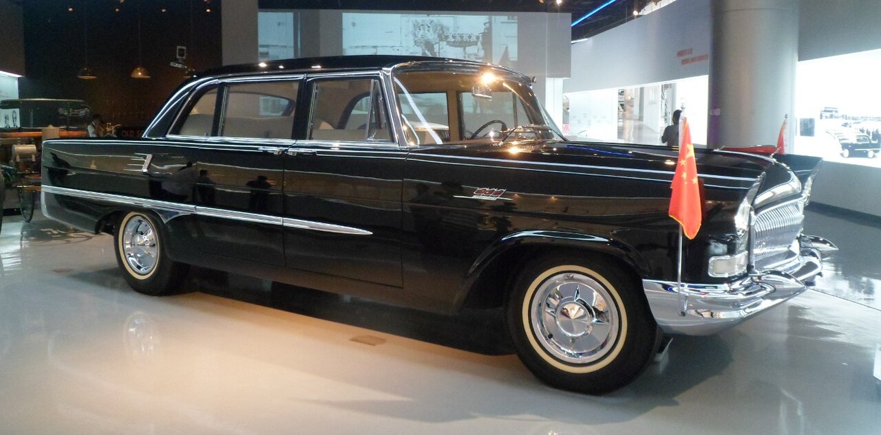 A 1959 Hongqi CA72 in Shanghai Automobile Museum