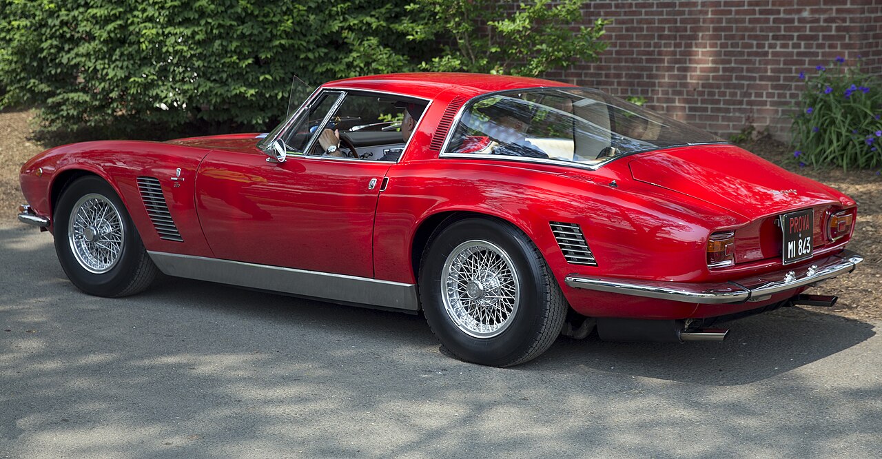 Açıklama: Iso Grifo Series I, rear view