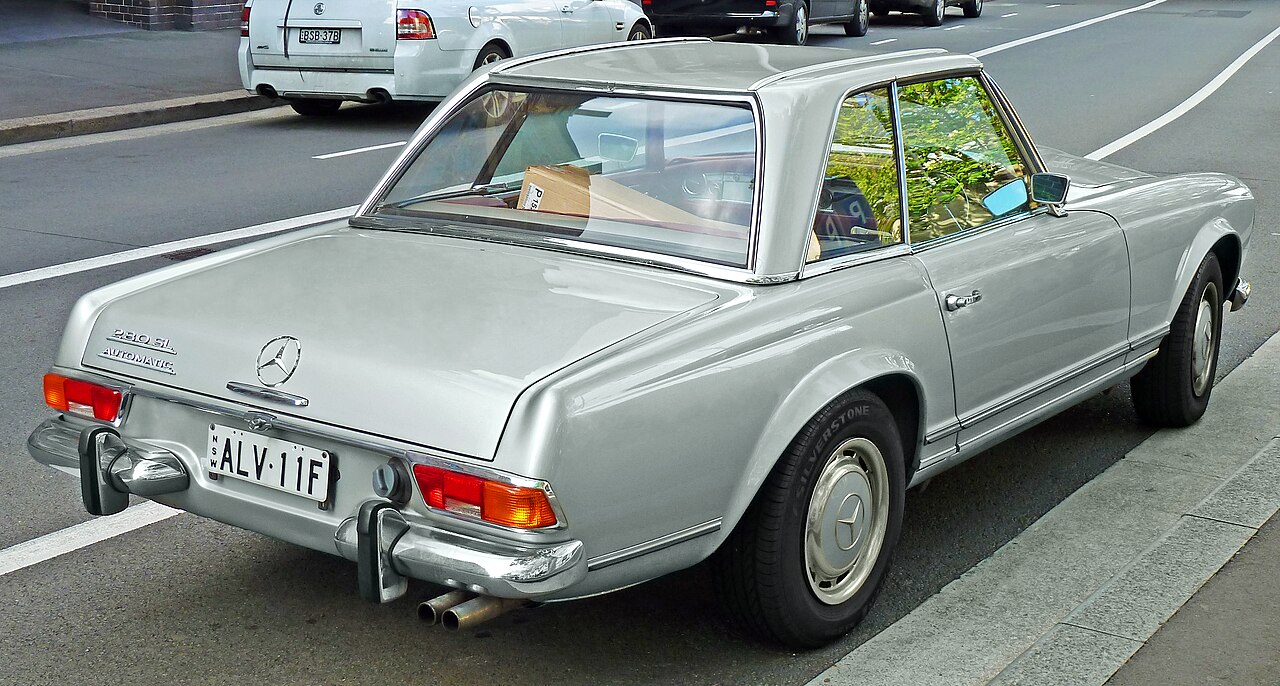 Açıklama: 1969–1971 Mercedes-Benz 280 SL