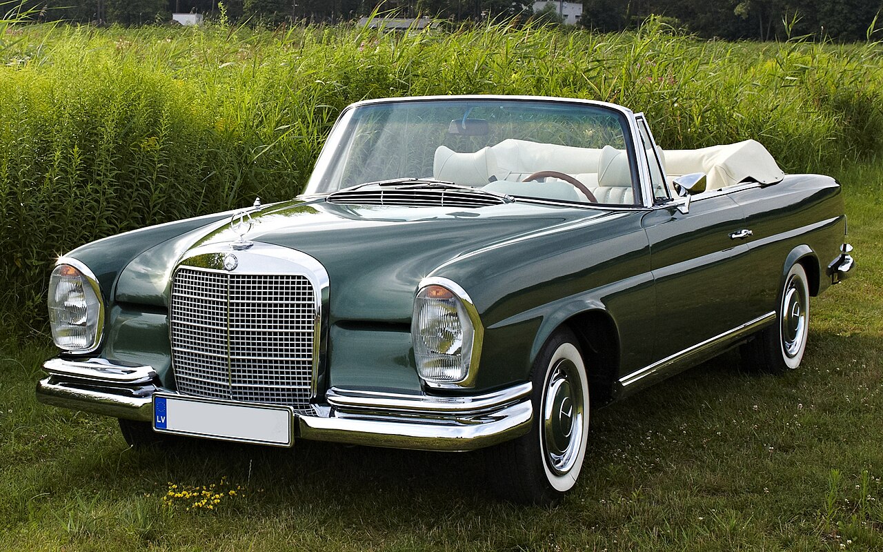 W111 280SE Cabriolet modeli