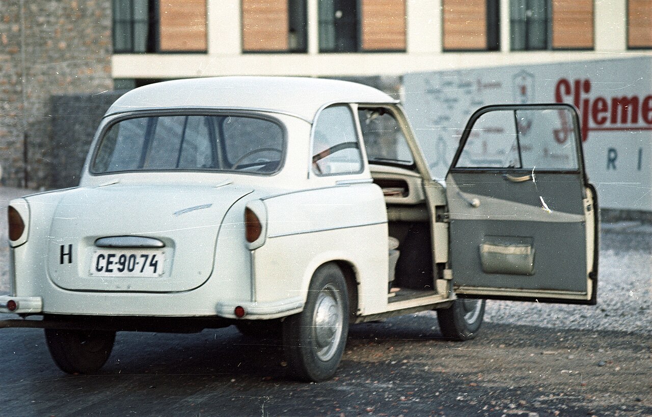 Trabant Trabant P 50 Kasım 1957 – Eylül 1962