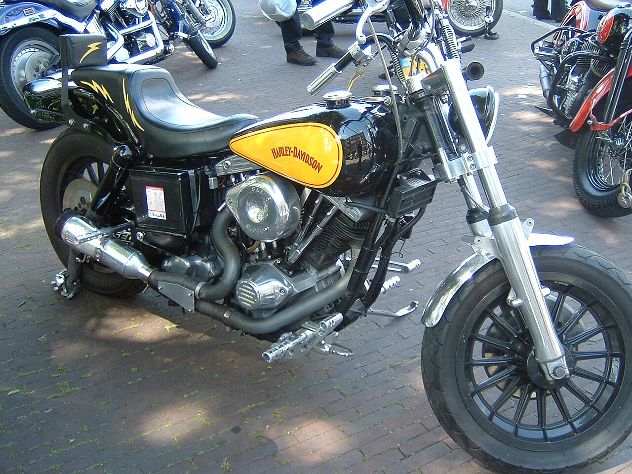 Customized Shovelhead FX variant