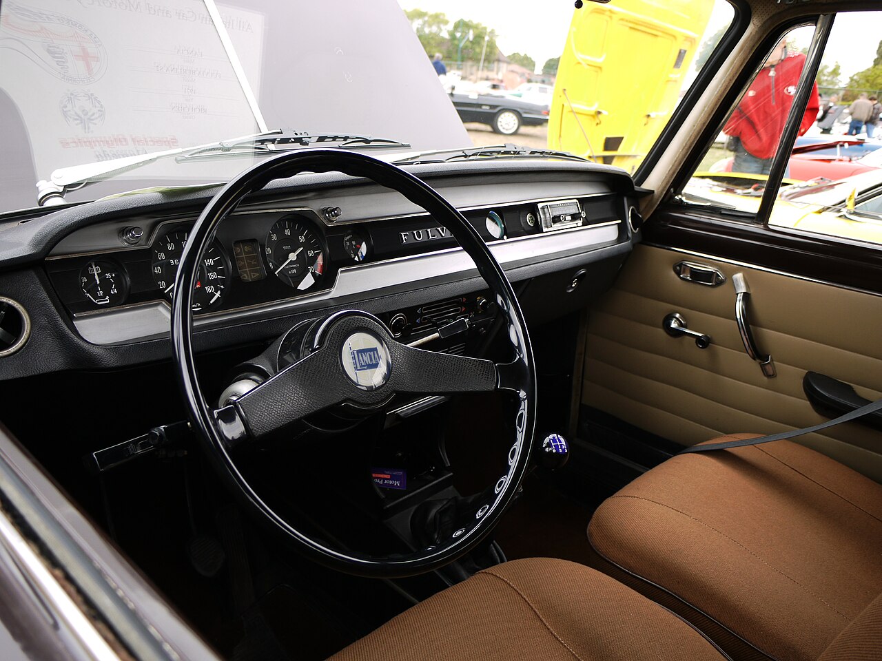1972 Lancia Fulvia interior