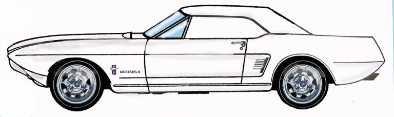 Ford Mustang II (Konsept Araba) 1963