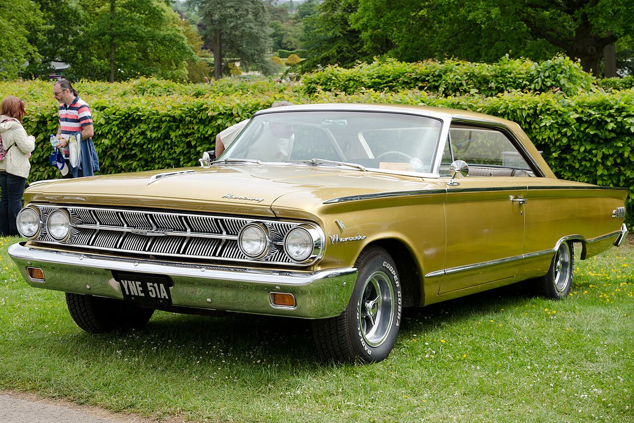 1963 Mercury Monterey S-55 Marauder two-door (aftermarket wheels)