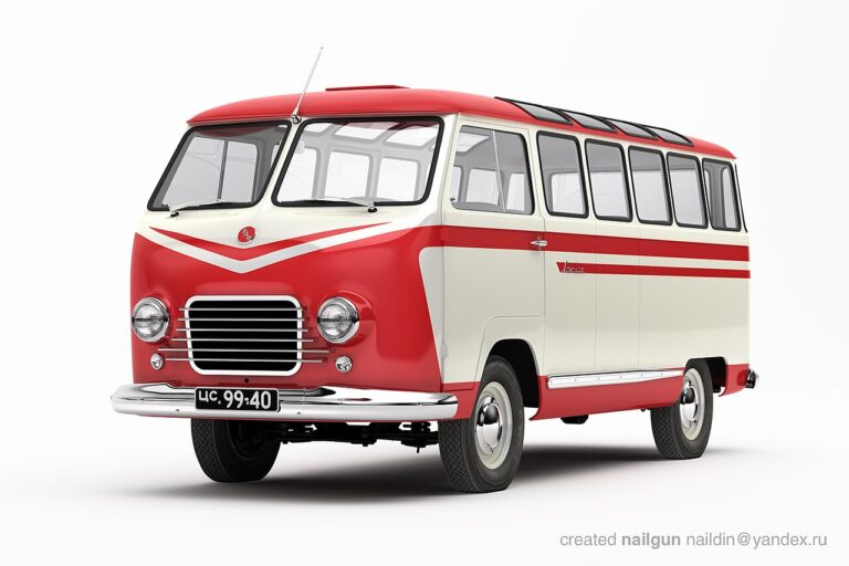 Riga Autobus Factory (RAF) RAF-977 1958-1976