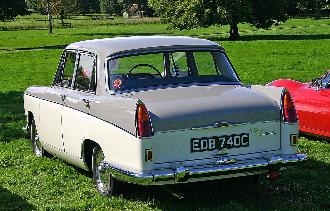 Riley 4Farina-styled B-series 1959–1969