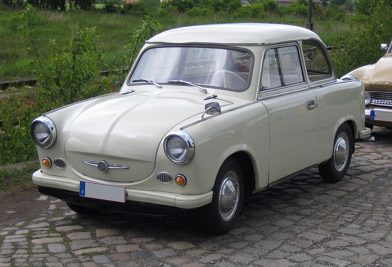 Trabant Trabant P 50 Kasım 1957 – Eylül 1962