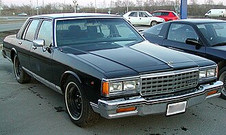 Chevrolet Caprice 1965–1996, 2000–2017 (Holden)