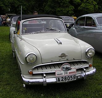 Opel Rekord E2 1953–1957