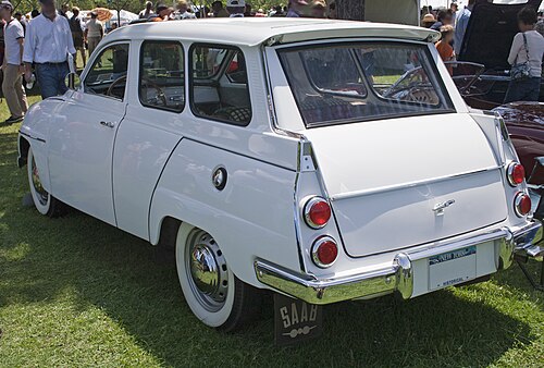1963 SAAB 95 rear
