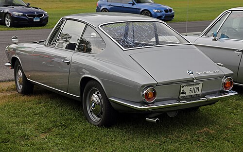 File:1967_BMW_1600_GT_Coupé,_rear_(Lime_Rock).jpg