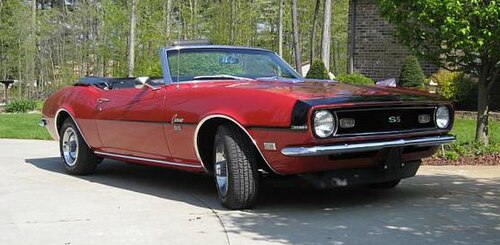 Chevrolet Camaro (ilk nesil) 1967-1969