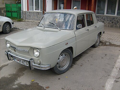 Renault Renault 8 1962–1973, 1965–1976 (İspanya), 1968–1972 (Romanya)