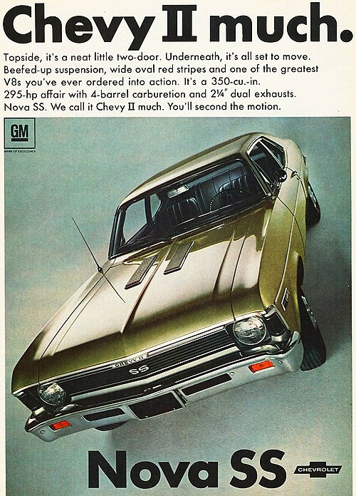 Chevrolet Chevy II / Nova 1962–1979, 1985–1988