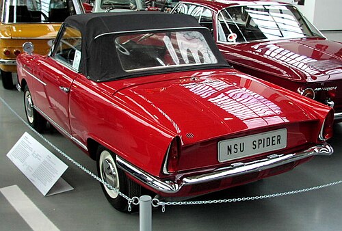 NSU Motorenwerke AG Spider 1963–1967
