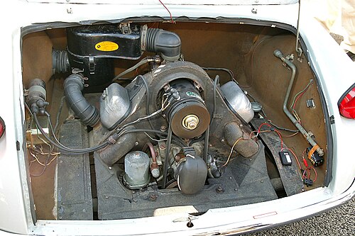 Mazda R360 Coupe V-Twin Engine