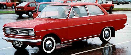 Opel Rekord Series B 1965-1966