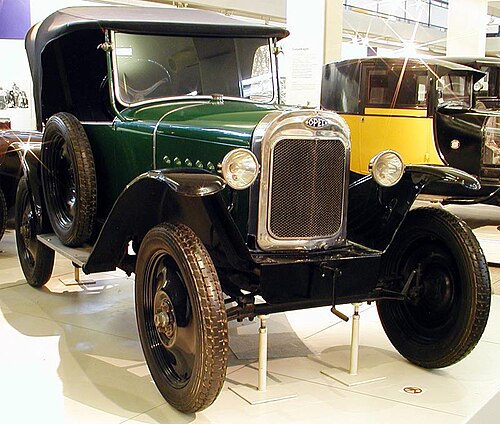 Opel Laubfrosch - Detay