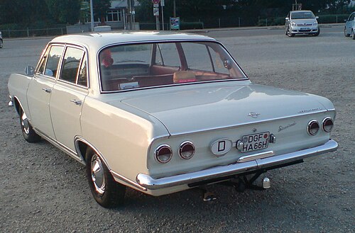 Opel Rekord Series B 1965-1966