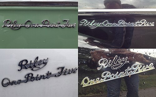 Riley / Wolseley One-Point-Five / 1957–1965