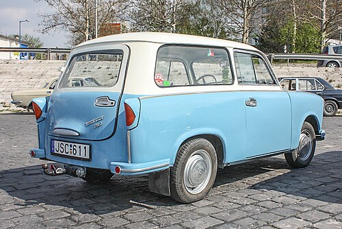 Trabant Trabant P 50 Kasım 1957 – Eylül 1962