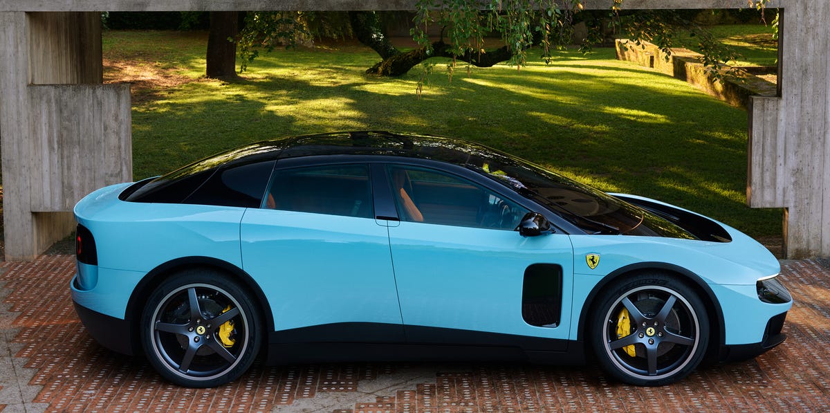 Ferrari Luce’nin çekiş kontrolü, sürücü becerisine göre ayarlanabilir.