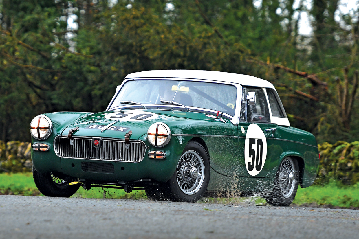 MG Midget racer: small victories