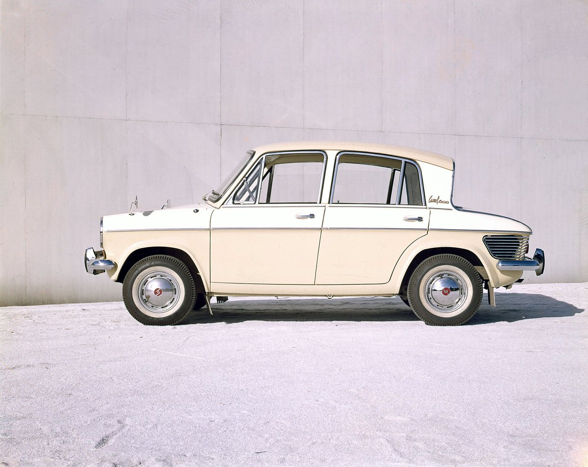 A #tbt to February 1962 when Mazda introduced its first four-door passenger  car: the Mazda Carol 600.