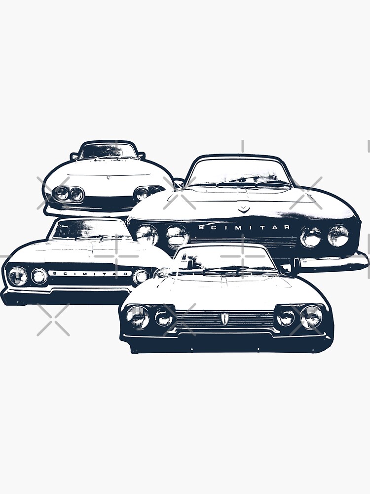 Reliant Scimitar British classic car variants 1964-1986