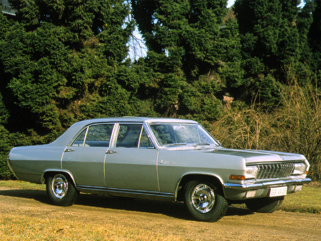 Açıklama: Opel Diplomat, new top model in the range - Klassiekerweb