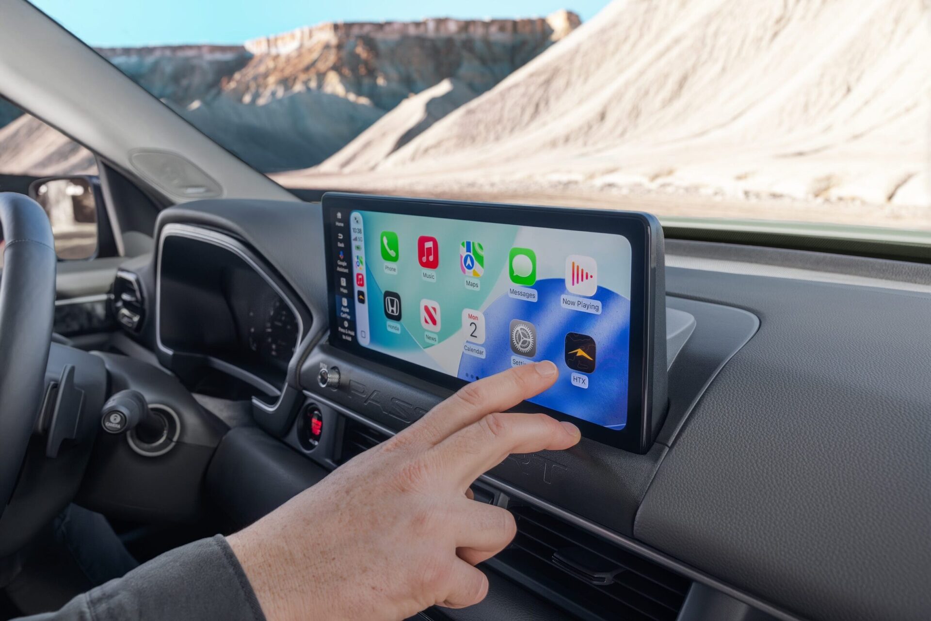 honda passport htx carplay homescreen