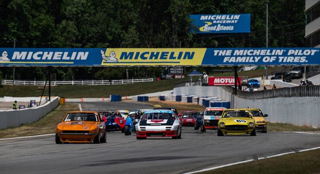 48. HSR The Mitty, Hagerty tarafından sunulan son gününde Michelin Yolu Atlanta'da dört günlük toplantının son gününü kapattı