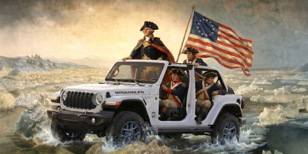 Jeep, Amerika'nin kurucu babasıyla Dünya Kupası anlaşması imzaladı.