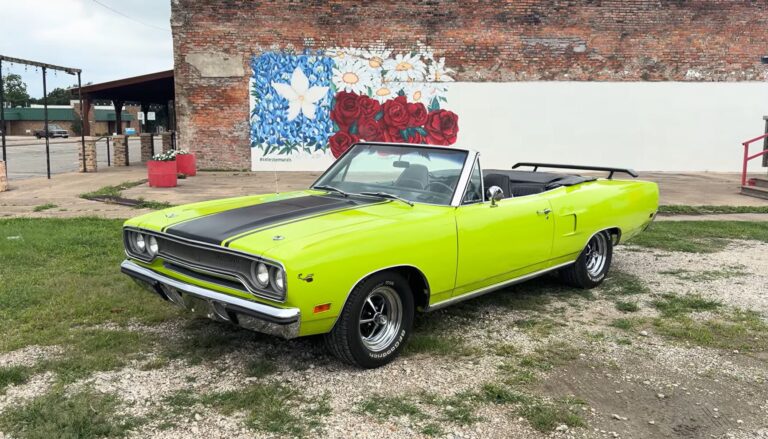 1970 Plymouth Road Runner Seçeneklerle Dolu, Bir Fabrika Öznitelikleri Daha Az Görülür