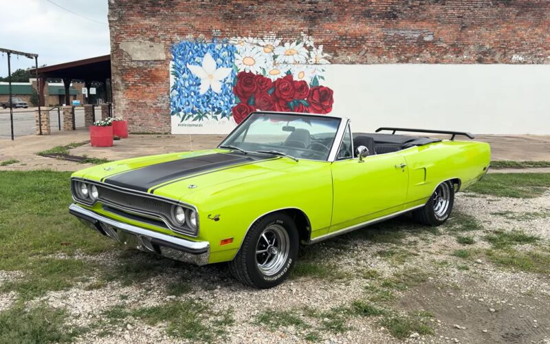 1970 Plymouth Road Runner Seçeneklerle Dolu, Bir Fabrika Öznitelikleri Daha Az Görülür