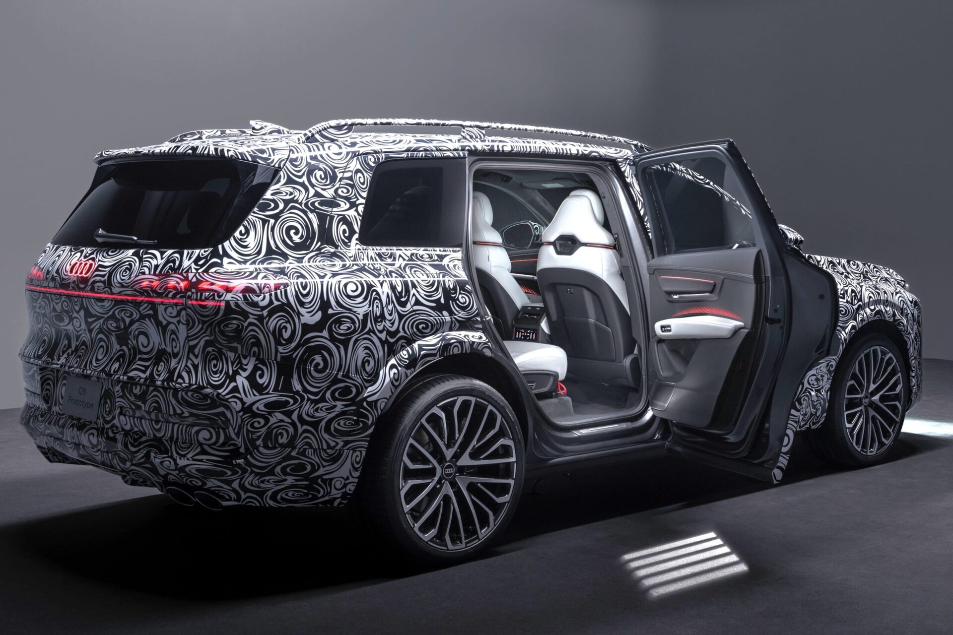 Audi reveals interior of upcoming Q9 flagship SUV