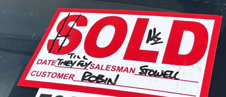 Olathe Ford Lincoln sold sign
