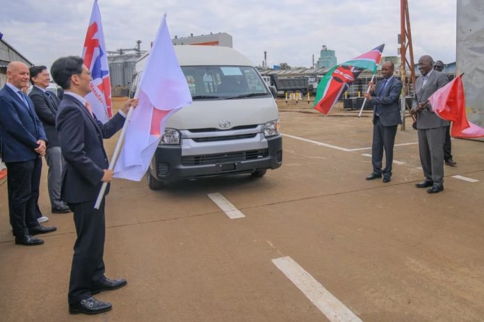 Toyota Hiace Assembly Line in Thika - Kenya Vehicle Manufacturers unveils a new Toyota Hiace assembly line in Thika, marking a milestone for local vehicle production